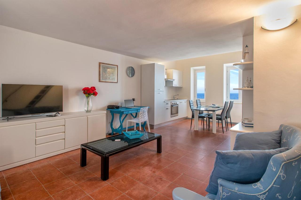 Panoramic Bastioni Sea View Apartment Alghero Exterior photo