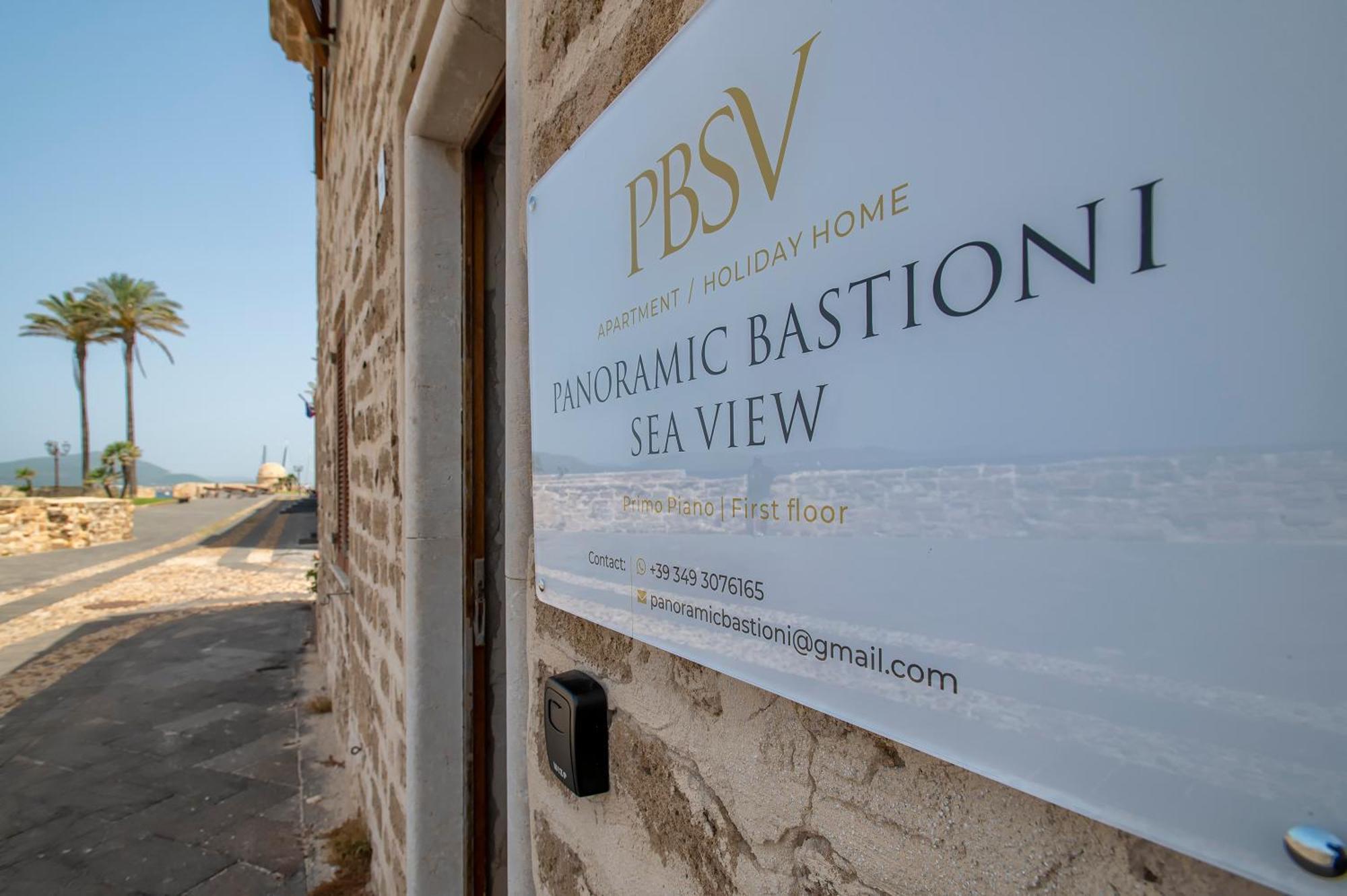 Panoramic Bastioni Sea View Apartment Alghero Exterior photo